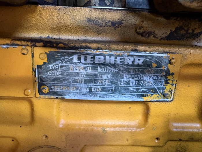 Motor Liebherr 916TI Complet [5]