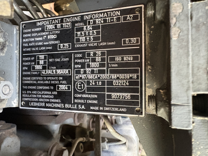 Motor Liebherr D 924TI-E A2 Complet [5]
