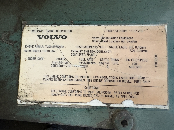 Motor Volvo TD103KAE Complet [6]