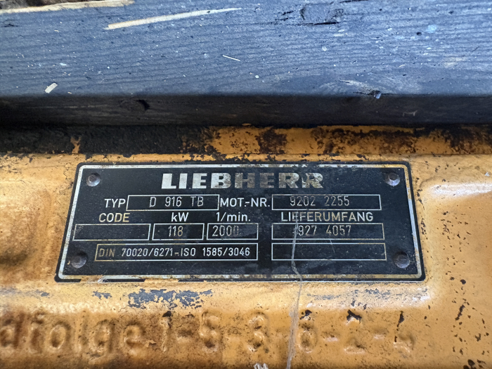 Piese Motor Liebherr D 916 TB Dezmembrat [5]