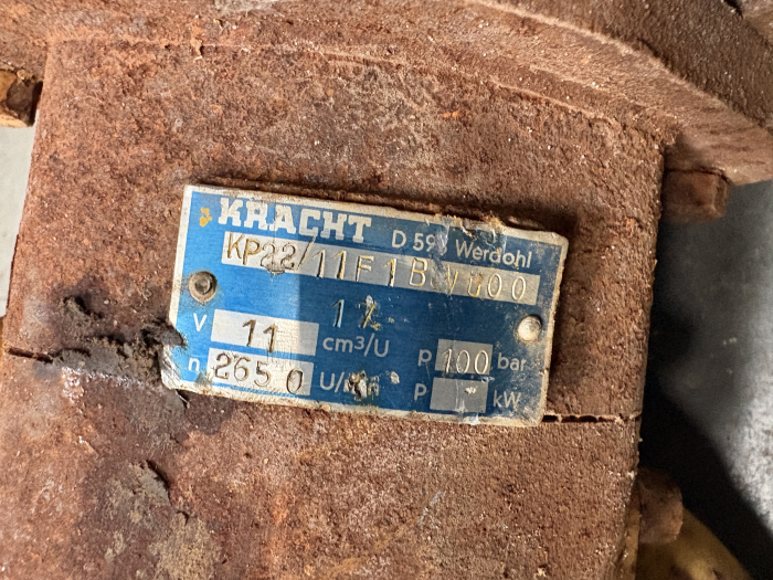 Pompă auxiliară Kracht KP22 11F1BVU00 [3]