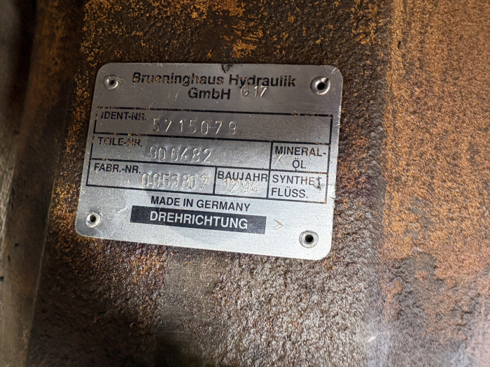 Pompă Hidraulică Brueninghaus Hydromatik 5715079 G17 [3]