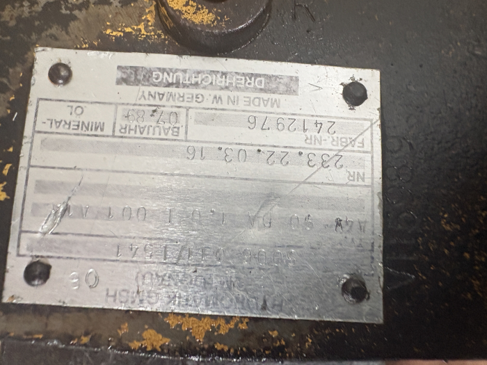 Pompă hidraulică Brueninghaus Hydromatik A4V 90 - Liebherr 541 [4]