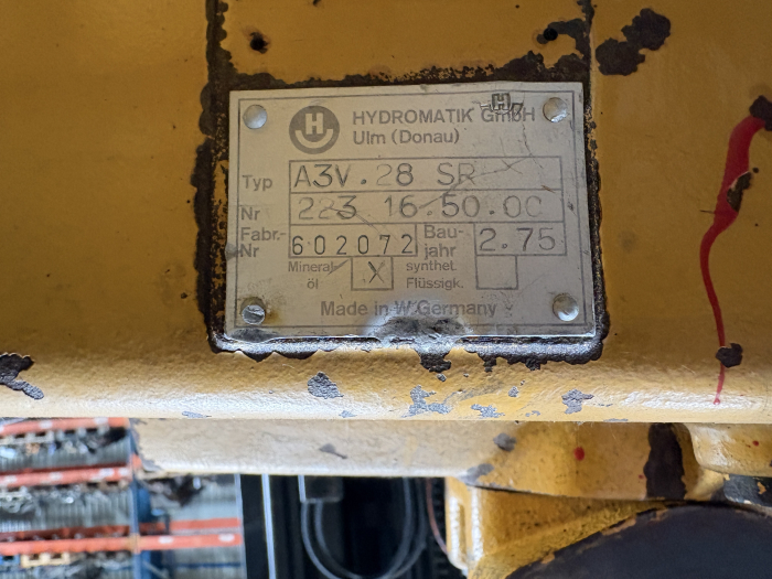 Pompă hidraulică principală Hydromatik A3V28SR [4]