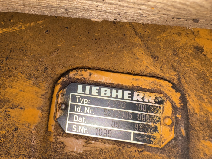 Pompă hidraulică principală Liebherr LPVD 100 - Excavator Liebherr [4]