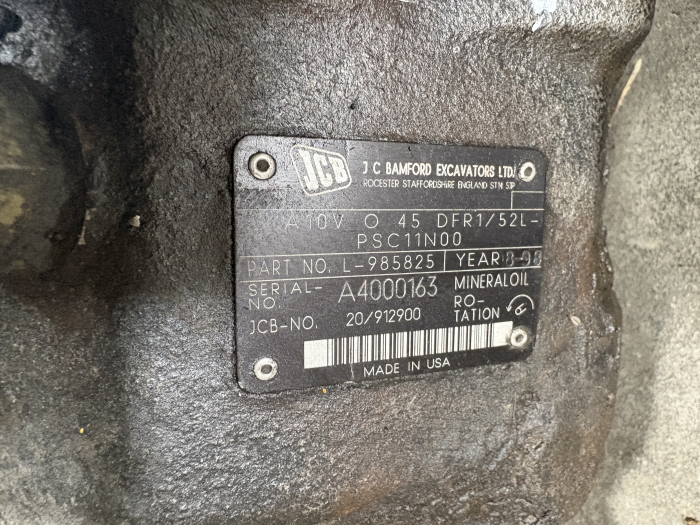 Pompa hidraulica principala Rexroth L-985825 JCB 450 [3]