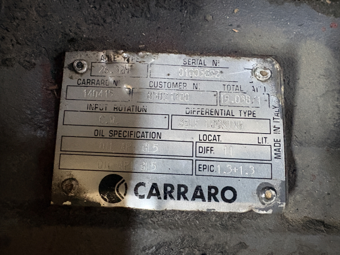 Punte Față Carraro 26.32M, 140415 - Komatsu [2]