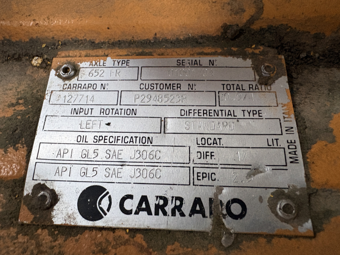 Punte Față Carraro 652 FR, 127714 - Case 1188 [6]