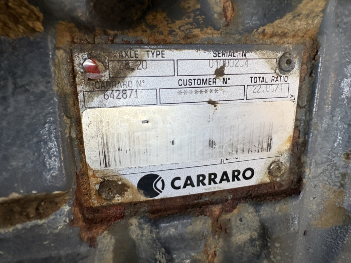 Punte Spate Carraro 28.20, 642871 - Komatsu [6]