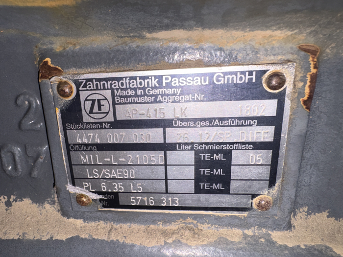 Punte Spate ZF AP-415 LK, 1802 - Liebherr [6]