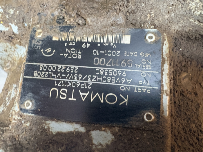 Reductor cu hidromotor rotire Komatsu A6VE80HZ3 - Komatsu PC200E [2]