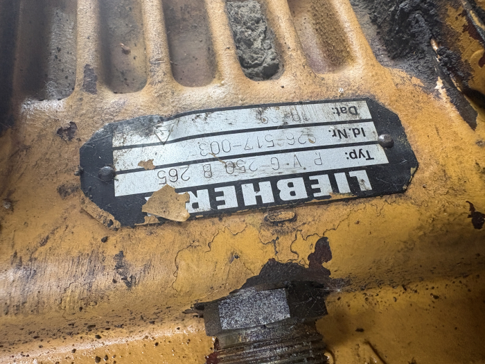 Reductor pompă Liebherr PVG 250 B 265 [4]