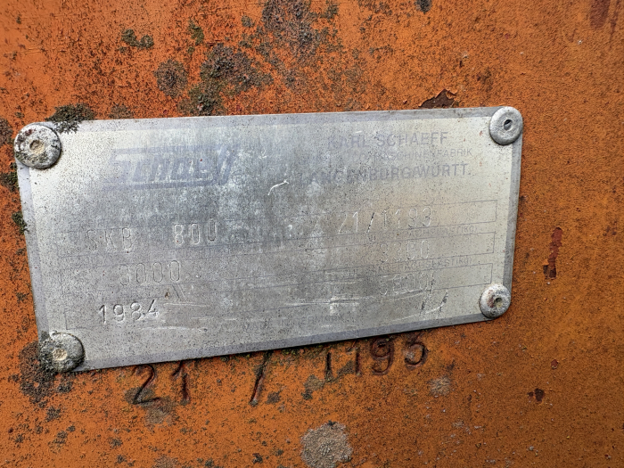 Schaeff SKB 800 cu motor Perkins - Dezmembrări [5]