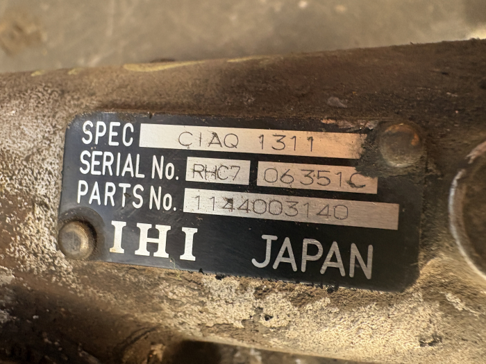 Turbosuflantă IHI 1144003140 - Fiat-Hitachi EX300 [6]