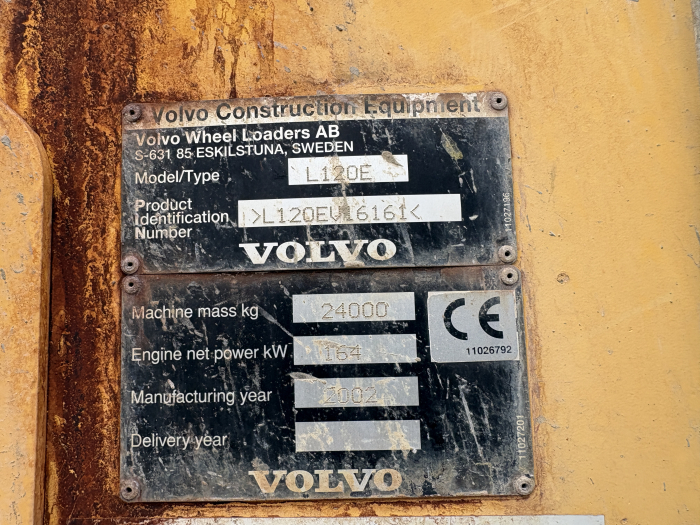 Volvo L120E cu motor Volvo D7E - Dezmembrări [2]