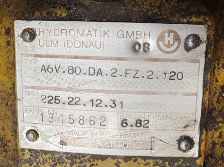 Ansamblu cutie de transfer cu hidromotor Hurth / Hydromatik 7241128821 [4]