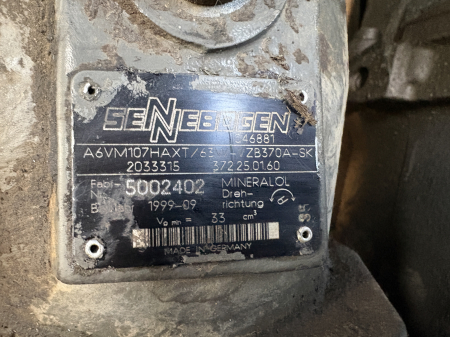 Ansamblu cutie de transfer cu hidromotor Sennebogen / Rexroth 2HL-100 - Sennebogen [3]