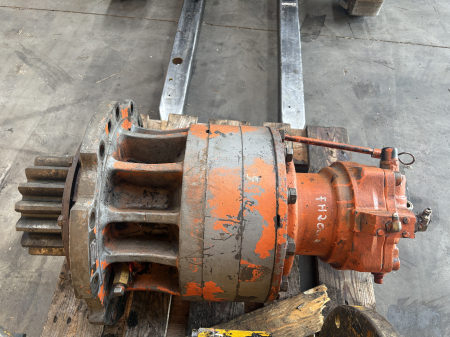 Ansamblu Hidromotor Kawasaki M2X170CAB cu Reductor Hitachi HMGP12FB - Fiat-Hitachi 200.2 [1]