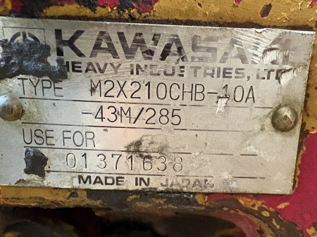 Ansamblu Hidromotor Kawasaki M2X210CHB-10A cu Reductor Trasmital T11T2 S014A - JCB JS330 [4]