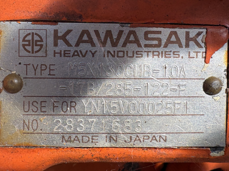 Ansamblu reductor cu hidromotor rotire Kawasaki M5X130CHB-10A [1]