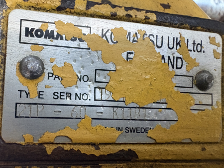 Ansamblu reductor cu hidromotor rotire Komatsu 21P-60-K1181 [3]