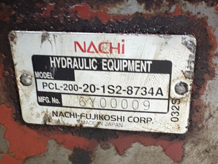 Ansamblu reductor cu hidromotor rotire Nachi PCL-200-20-1S2-8734A - Yuchai YC55 [2]
