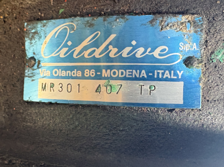 Ansamblu reductor cu hidromotor rotire Oildrive MR301 407 TP [3]
