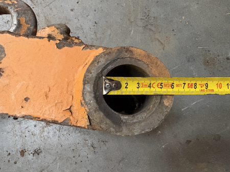 Articulație tip H, diametru interior 45,45mm, lungime 435mm, lățime 200, 260mm, interax 350mm [4]