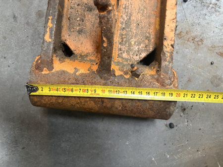 Articulație tip H, diametru interior 45,45mm, lungime 435mm, lățime 200, 260mm, interax 350mm [6]