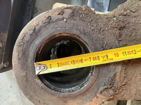 Articulație tip H diametru interior 60, 70mm, lungime 540mm, lățime 250mm [3]