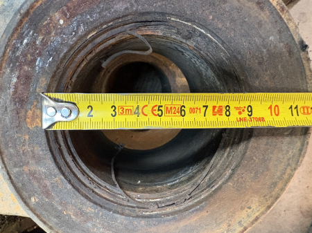 Articulație tip H, diametru interior 70, 90mm, lungime 700mm, lățime 315, 265mm - Volvo L700 [2]