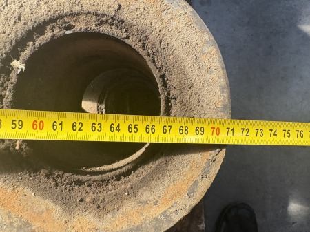 Articulație tip H, diametru interior 85, 80mm, lungime 710mm, lățime 480, 360mm [1]