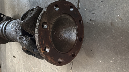 Ax cardanic lungime de 375mm cu 8 găuri de prindere [1]
