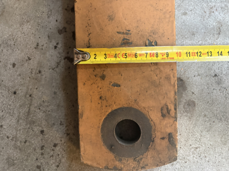 Bielă prindere cupă, diametru interior 25mm, lungime 700mm, lățime 100mm [1]