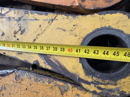 Bielă prindere cupă, diametru interior 40mm, lungime 520mm, interax 420mm [2]