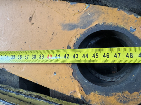 Bielă prindere cupă, diametru interior 55mm, lungime 535mm, interax 430mm [2]