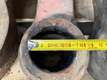 Bielă prindere cupă, diametru interior 70mm, lungime 780mm, interax 630mm [4]