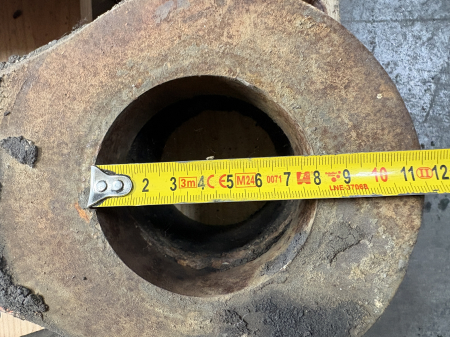 Bielă prindere cupă Volvo diametru interior 80mm, lungime 755mm, interax 600mm - Volvo EC290BLC [3]