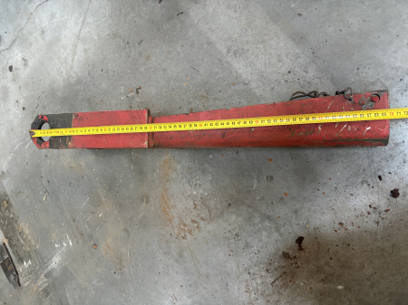 Atașamente - Blocator cilindru hidraulic, diametru interior 40mm, lungime 700mm, lățime 165mm