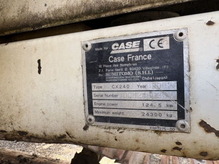 Case CX240 cu motor Isuzu AH-6BG1T - Dezmembrări [3]