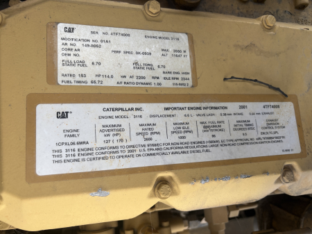Caterpillar CS583D cu motor Cat 3056E - Dezmembrări. [3]
