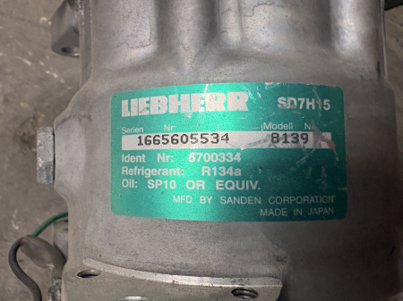 Compresor de aer condiționat Liebherr 8139, 1665605534 [1]