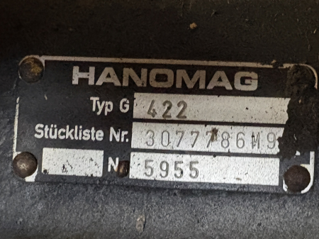 Cutie de viteze Hanomag G422 - G422 [7]