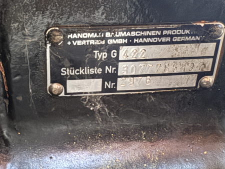 Cutie de viteze Hanomag G422 - G422 [3]