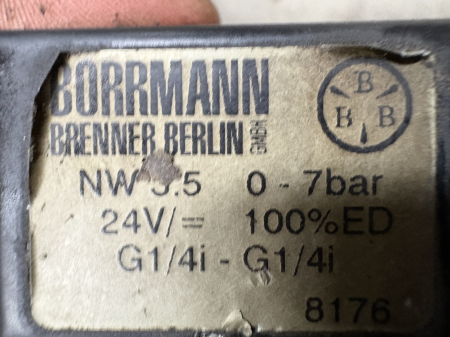Distribuitor hidraulic Borrmann Brenner Berlin 8176 [1]