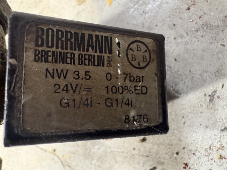 Distribuitor hidraulic Borrmann Brenner Berlin 8176 [1]