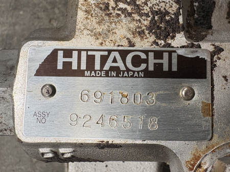 Distribuitor hidraulic Hitachi 691803 (ASSY NO: 9246518) - 4 secții - Hitachi [1]