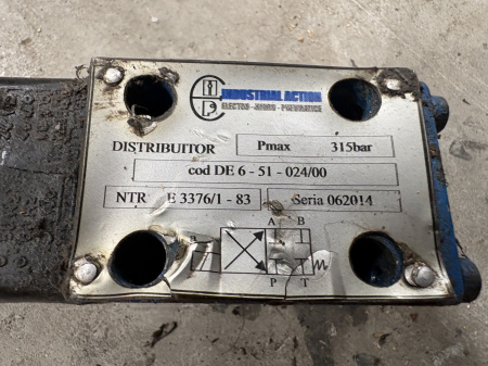 Distribuitor hidraulic Industrial Action DE 6-51-024/00 - 1 secție [1]