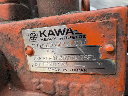 Distribuitor hidraulic Kawasaki Heavy Industries KADV22Y/S10 - Fiat-Kobelco E165 [2]