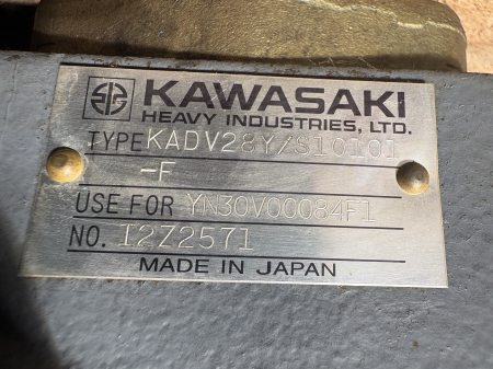 Distribuitor hidraulic Kawasaki Heavy Industries KADV28Y/S10101-F (YN30V00084F1) - Kobelco SK200-6 SK210-6 [3]